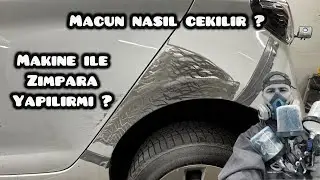 MACUN NASIL ÇEKİLİR ? SADECE MAKİNE İLE ZIMPARA YAPILIR MI ?