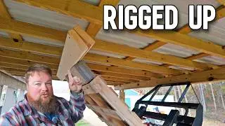 RISKY Mobile Home Porch Roof Removal ACTUALLY WORKED