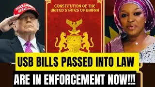 HAPPENING NOW🔥UNITED STATE OF BIAFRA GOVT PASS BILLS INTO LAW,DETAILED UPDATES & SAVE BIAFRANS L&Iuml;VES