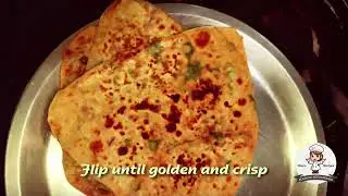 Crispy Healthy Onion Paratha | No Butter, Less Oil | Easy Recipe | Perfect for Breakfast & Cravings🧅