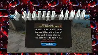 TORAM ONLINE - CRAFTING 2 SLOTS SOLDIER ARMOR