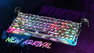 NEW ARRIVAL | GravaStar Mercury V75 Series Hall Effect Magnetic Gaming Keyboards | RT 0.005mm, 8KHz