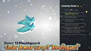 NBA 2K26 Shoe Creator: How to Make Under Armour Curry 11 &ldquo;Mouthguard&rdquo; 