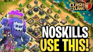 3 Star EVERY Th14 Base Using This Yeti Witch Zap Spell Combo - Clash of Clans