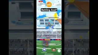 Battling Azelf #pokemongo #pok&eacute;mongo #azelf #pokemongoraid