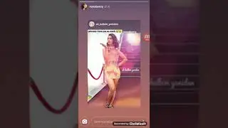 Nonaberry live Instragram Stories 24th May 2019
