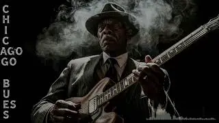 Chicago Blues Soul Alley | Slow Guitar Blues for Relaxing Night Jazz Bar Vibes