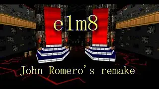 e1m8 - Phobos Anomaly (2016) - прохождение