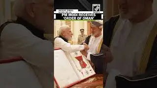 Oman&rsquo;s Sultan Haitham confreres Oman&rsquo;s highest civilian award to PM Modi in Muscat