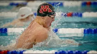 Max McHugh Wins NCAA 100 Breast for Third Straight Year