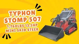 13.5HP of Construction Power | Exploring the TYPHON STOMP 507: 1760LBS | TYPHON Machinery