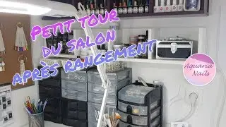 Rangement pièce ongle | Petit tour après rangement