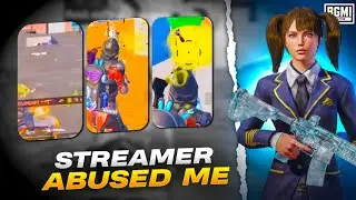 Streamers Got Triggered After This 1v4 [Wiping 4 Streamers] in Conqueror Lobby 🔱BGMI‎ @fmayushlive