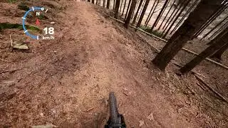 DH-Track Tecklenburg RAW/ MTB-D&ouml;renther Klippen/ GoPro Hero 8 Black