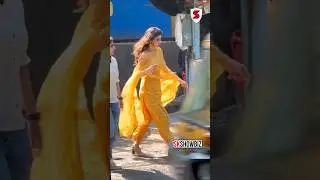 Mouni Roy Spotted Today in Yellow Outfit ❤️ #mouniroy #bollywood #shorts #tv