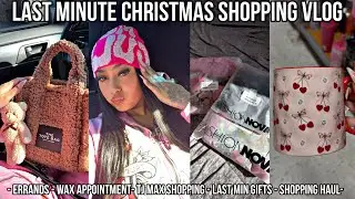 COME LAST MINUTE CHRISTMAS SHOPPING WITH ME *tj max shopping, fashionova haul, errands*