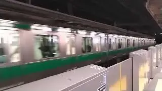 埼京線E233系7000番台ハエ122編成特急羽沢横浜国大行　鶴ヶ峰駅