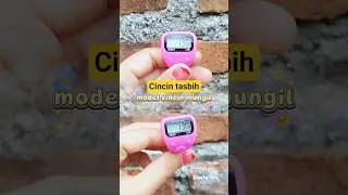 cincin tasbih LED digital #cincin #tasbih #led #tasbihdigital #digital #affiliatemarketing #dzikir