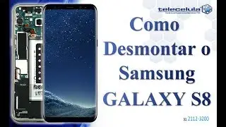 Como Desmontar o Samsung Galaxy S8 SM-G950 - TELECELULA
