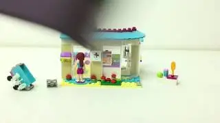 Lego Friends Vet Clinic Review! #41085 2015 Set