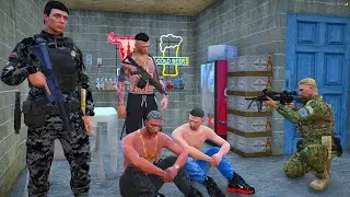GTA V VIDA DO CRIME:NÃO SEI QUEM ESTÁ MAS ERRADO,MAS A META É IR TOMAR 5 BOCA Ep278