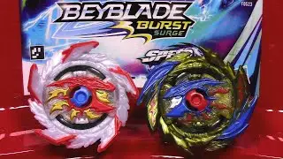 SPEEDSTORM BATTLE: Kolossal Helios H6 VS Super Hyperion H6 | Beyblade Burst Surge