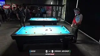 Ultimate Pool Iowa Open. Nick vs Johnny Archer