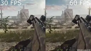 60 FPS vs 30 FPS Gaming Difference (8 Different Games)