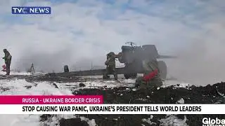 (WATCH VIDEO) Ukraine President Tells World Leaders To Stop Causing War Panic