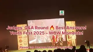 Autumn Youth Fest 2025 | Judges&rsquo; Q&A Round 🔥 Smart Answers, Tough Questions!