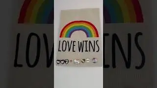 New Pride Flag AnD Pins #shorts #pride #lovewins