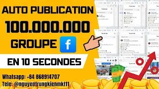 Auto Publication Groupe Facebook | Poster Automatiquement sur Groupes Facebook