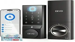 Devo G1 Video Smart Lock With Camera&Amp;Doorbell 6 In 1 Keyless Entry Door Lock