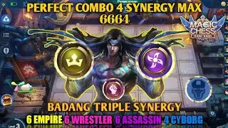 PERFECT COMBO 4 SYNERGY MAX (6664) | BADANG TRIPLE SYNERGY | 6 EMPIRE 6 WRESTLER 6 ASSASSIN 4 CYBORG