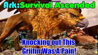 Knocking out This Griffin Was A Pain! Ark: Survival Ascended: Ragnarok Gameplay Ep-5