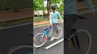 😱 NO HAND SWITCH BACK 😱 150m     / CYCLE STUNT / MTB STUNT / FURIOUS RIDERS | #Shorts #Stunt #patna