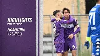 Highlights Primavera:Fiorentina-Empoli 1-1 (Rossi 15',Corradini rig.50')