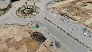 DHA Phase 9 Prism - Development of Entrance Gate