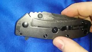 Обновление черной смывки Kershaw Cryo 2.