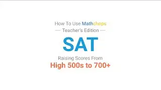 How to improve from high 500s to 700+ on SAT Math