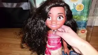 Moana singing toddler doll with friends review