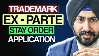 How to File a Stay Application on Ex Parte Trademark Order | Legal Steps Explained in Hindi CPC