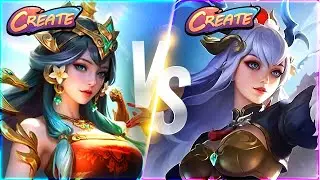 Kadita Vs. Odette | Create Skins Comparison | Mobile Legends