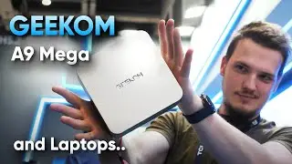 Ноутбуки Geekom A9 Mega и Geekbook на выставке IFA 2025!