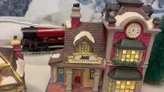 Ken&rsquo;s office Holiday Train Display
