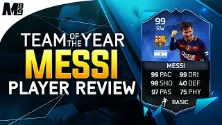 FIFA 16 TOTY MESSI REVIEW (99) FIFA 16 Ultimate Team Player Review + In Game Stats