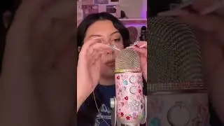 Tape on the mic #asmr #asmrshorts #shorts