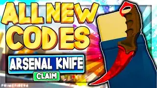 ALL *SECRET KNIFES* CODES in ARSENAL (ROBLOX CODES) KNIFE!