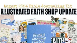UNBOXING the NEW BIBLE JOURNALING KIT from Illustrated Faith