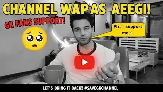 Plz 🙏 support GK fans 🥺 |  Wapis ayegi 